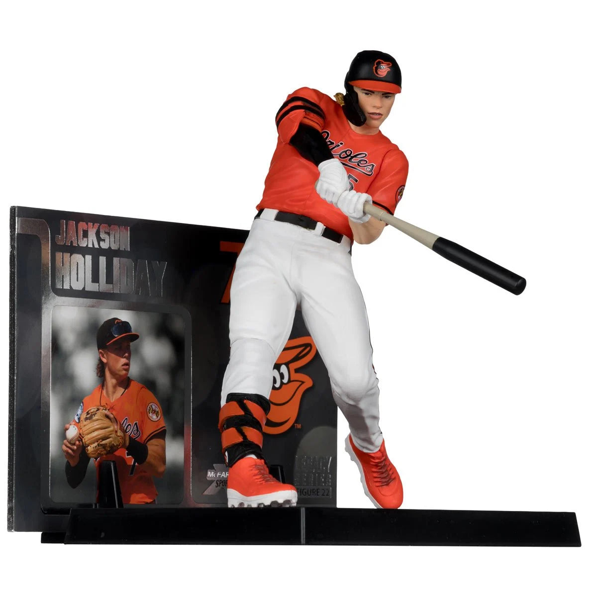 Jackson Holliday Baltimore Orioles Figure – MLB SportsPicks 7” Baseball Player Statue