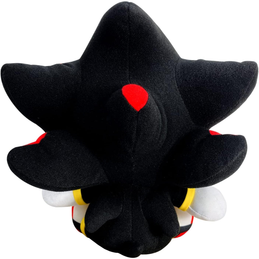 GEE Sonic The Hedgehog - SD Shadow The Hedgehog Sitting Plush 7&quot; H