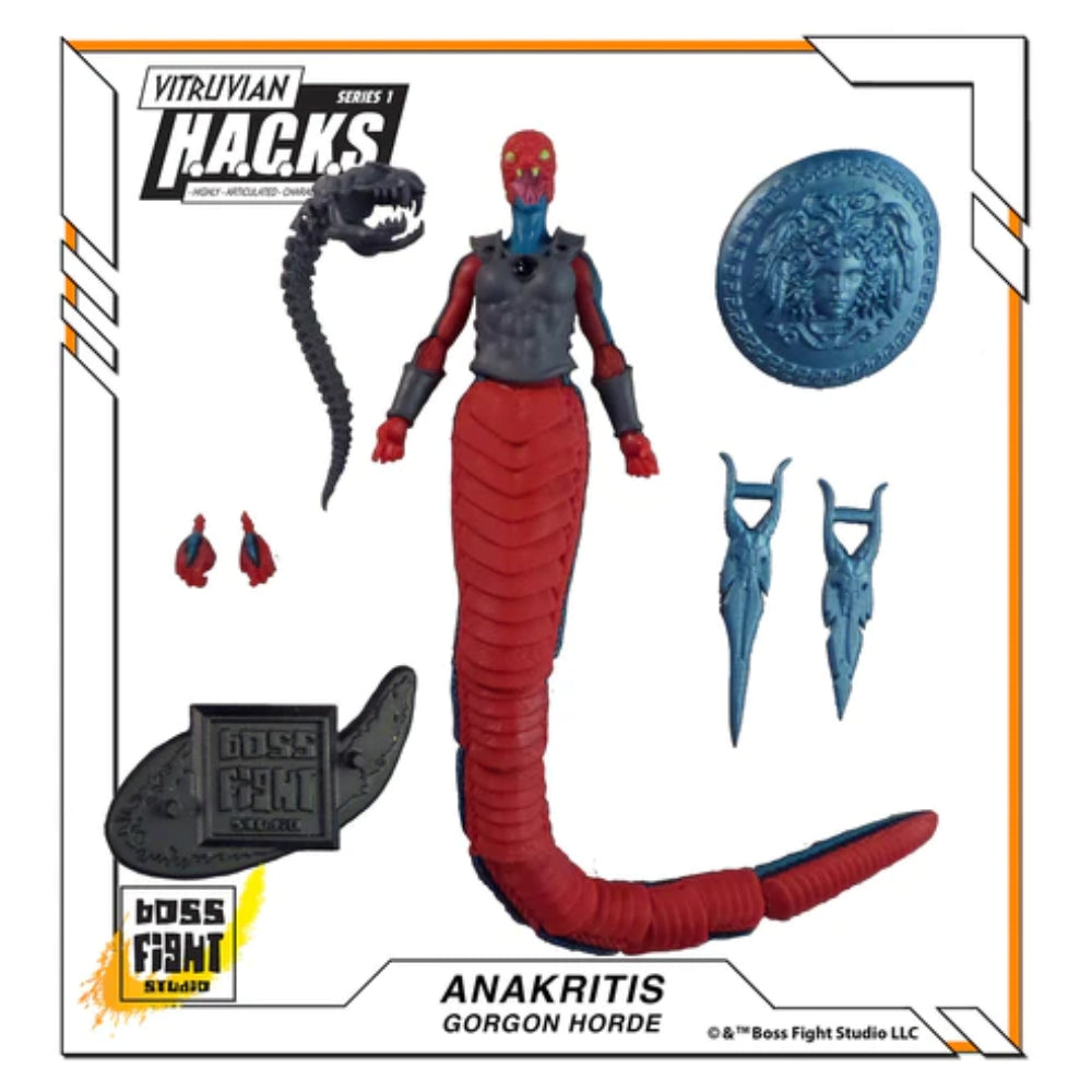 Vitruvian H.A.C.K.S. Action Figure: Anakritis Gorgon