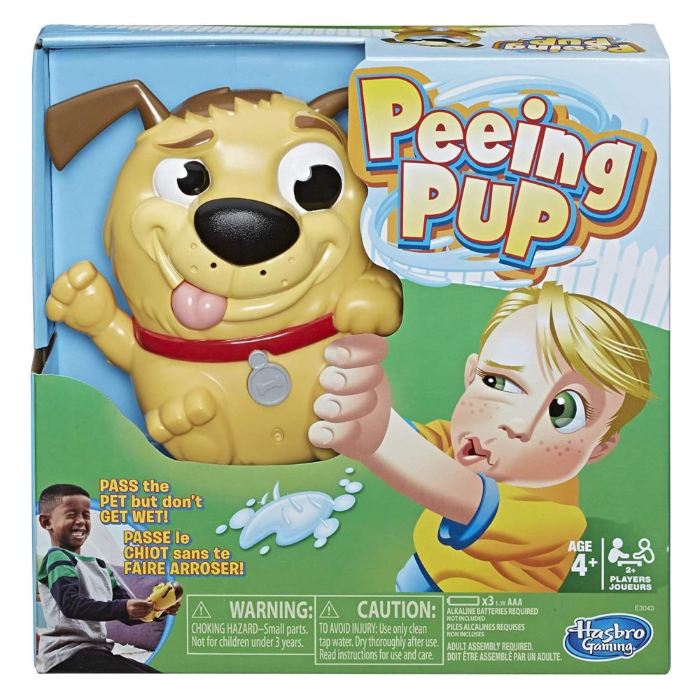 Hasbro Gaming Peeing Pup Game – Fun Interactive “Hot Potato” Puppy Game for Kids