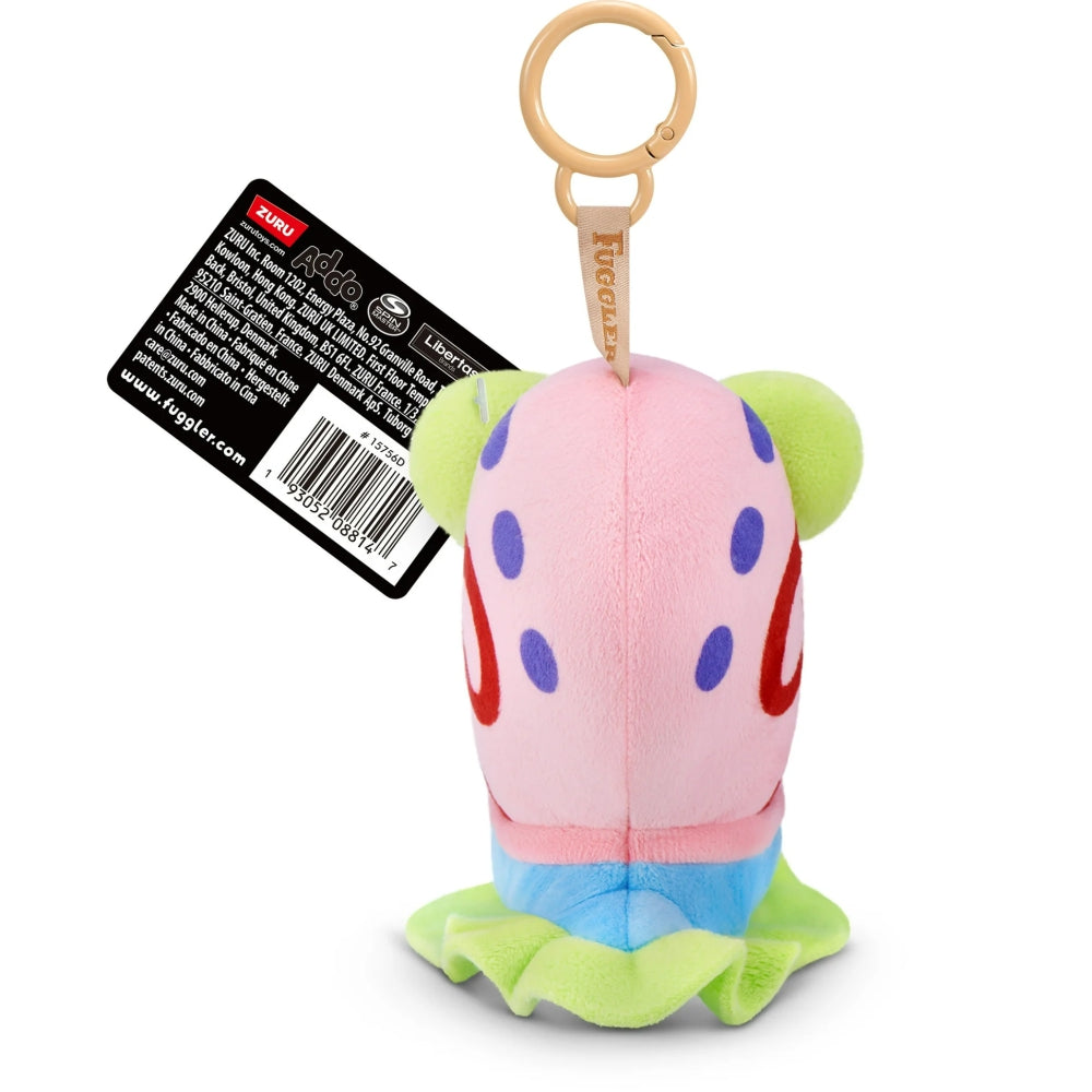 Fuggler SpongeBob Gary the Snail Key Ring Plush 5”