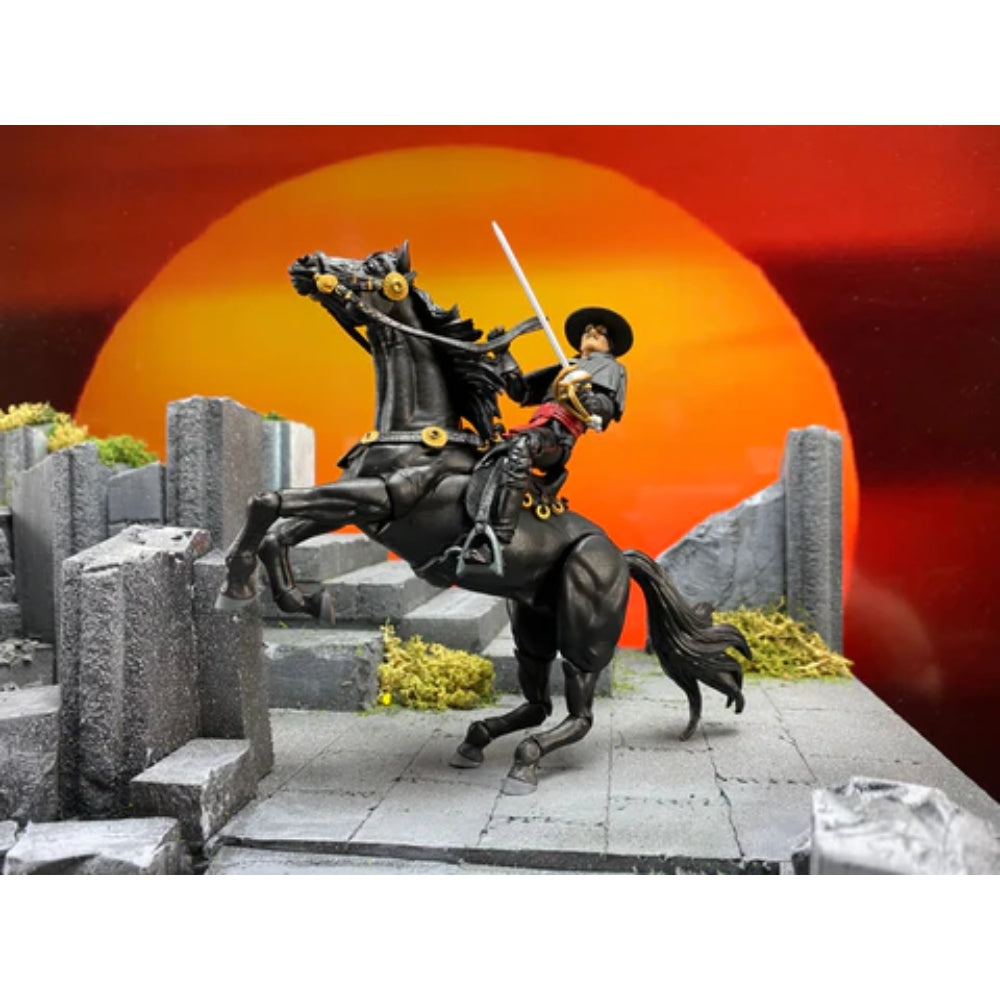 Hero H.A.C.K.S. Zorro &amp; Tornado - Action Figure &amp; Steed Pack