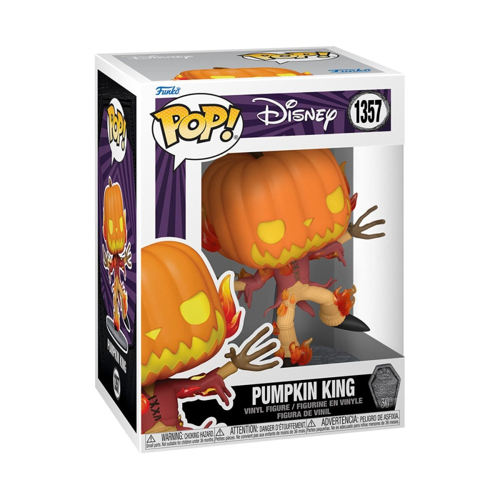 The Nightmare Before Christmas 30th Anniversary Pumpkin King Funko Pop! Vinyl Figure