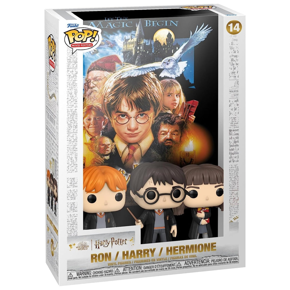 Harry Potter and the Sorcerer&#39;s Stone Pop! Movie Poster with Case