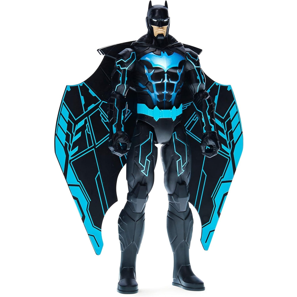 DC Comics Batman Bat-Tech 12-inch Deluxe Action Figure with Expanding Wings, Lights