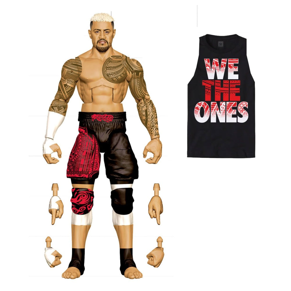 WWE SOLO SIKOA Action Figure Elite Collection Series UPDATED TORSO Bundle  Lot $36.00 - PicClick