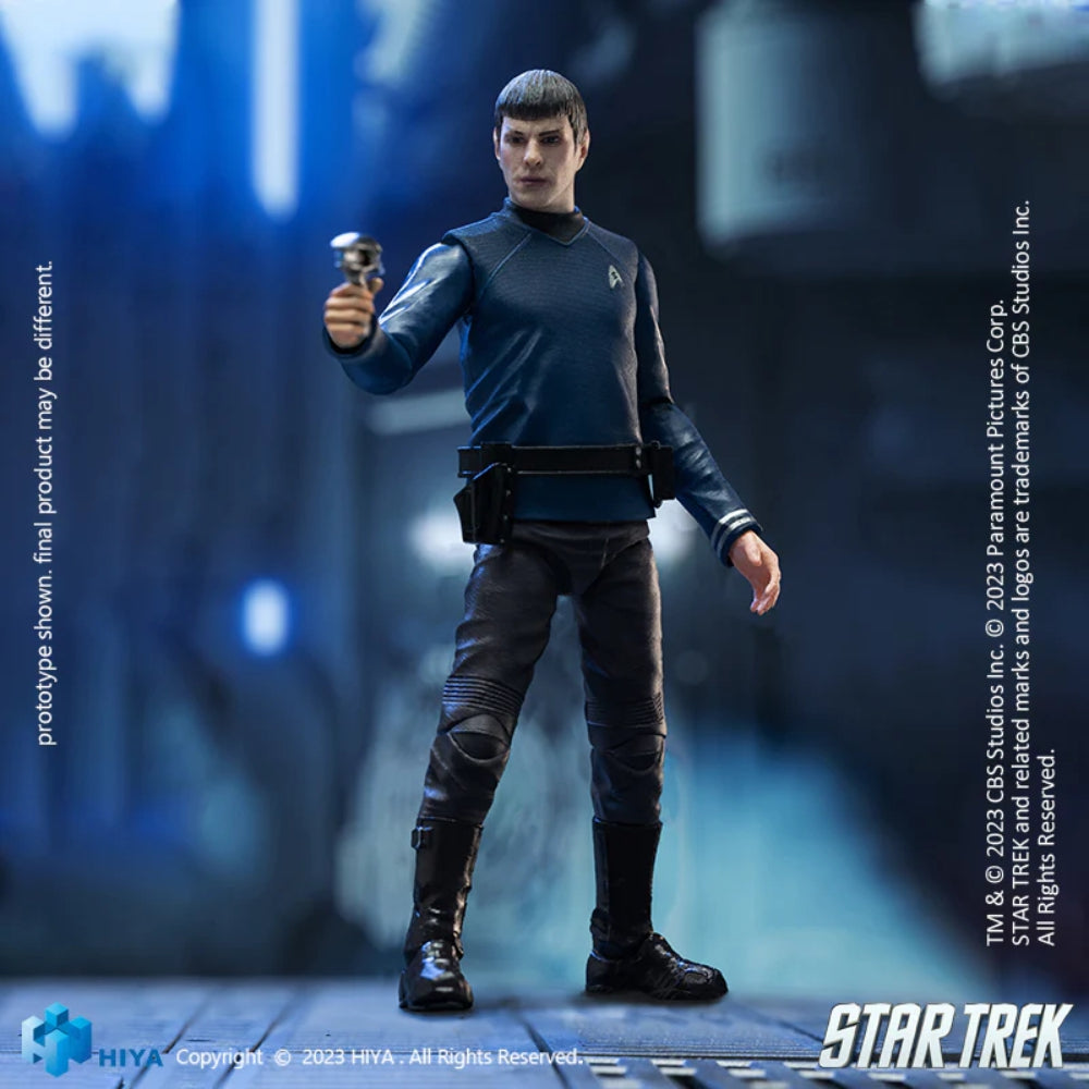 HIYA Toys Mini Series 1/18 Scale 4 Inch STAR TREK 2009 Spock Action Figure