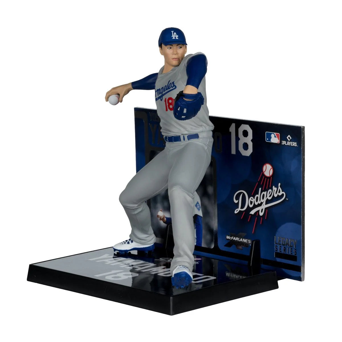 Yoshinobu Yamamoto Dodgers 7-Inch Figure – MLB SportsPicks McFarlane Pitching Collectible
