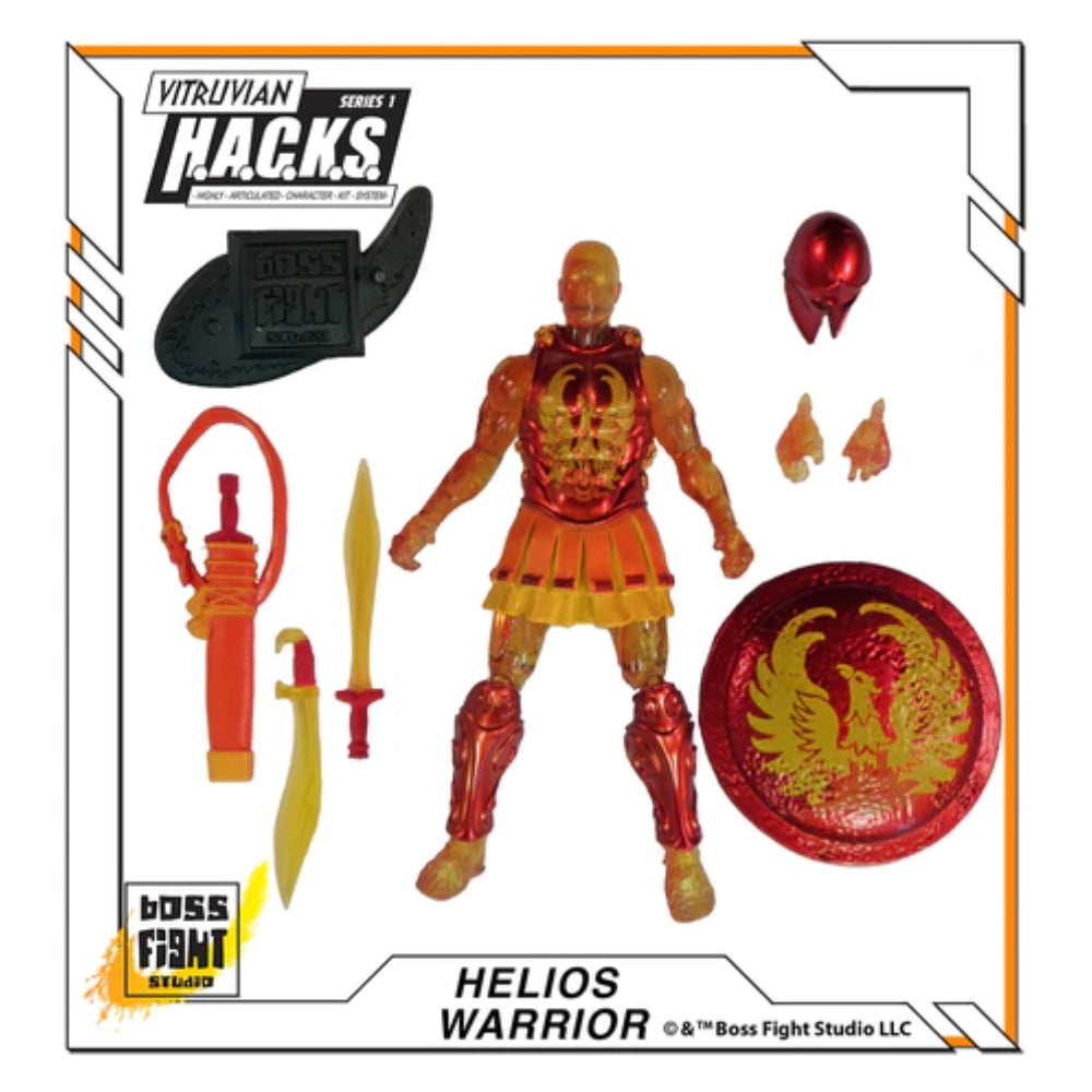 Vitruvian H.A.C.K.S. Action Figure: Helios Warrior