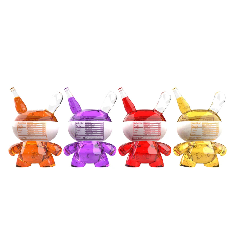 FANTA 3&quot; Resin Dunny Art Figure 4-Pack