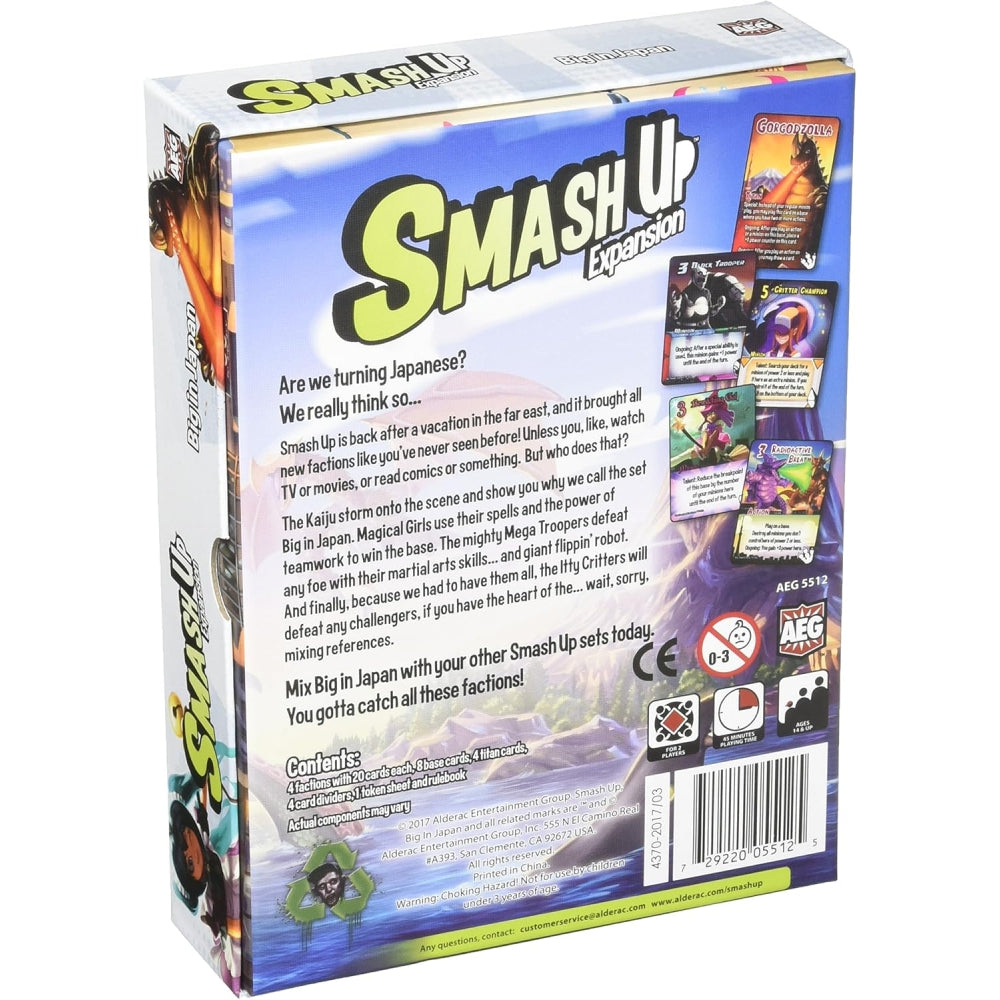 Smash Up Big in Japan Expansion - Board Game