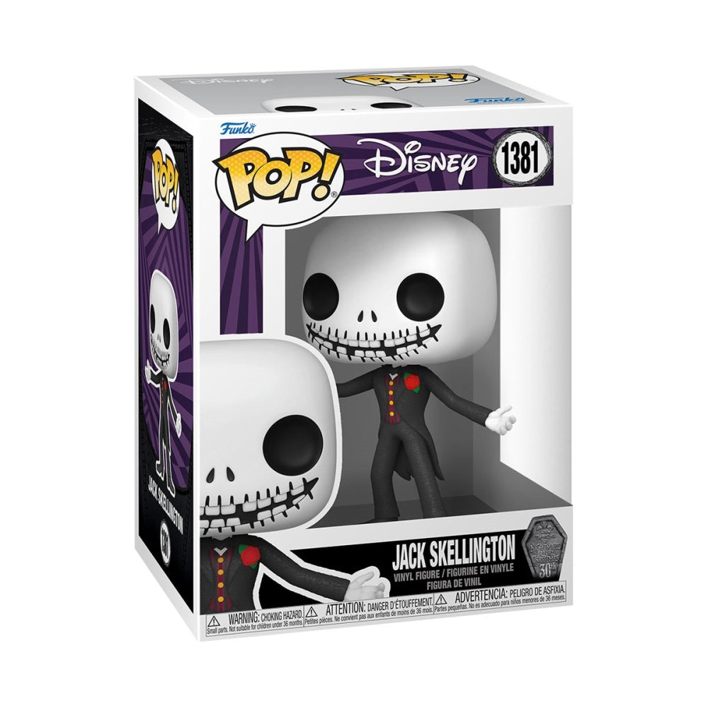 The Nightmare Before Christmas 30th Anniversary Jack Skellington Funko Pop! Vinyl Figure