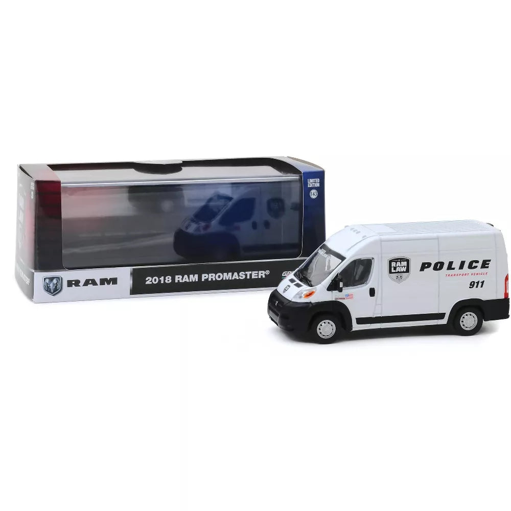Greenlight 2018 RAM ProMaster 2500 Cargo High Roof Van White