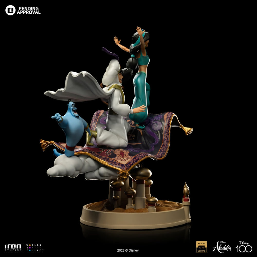 Aladdin and Jasmine Deluxe - Disney 100TH - Aladdin - Art Scale 1/10