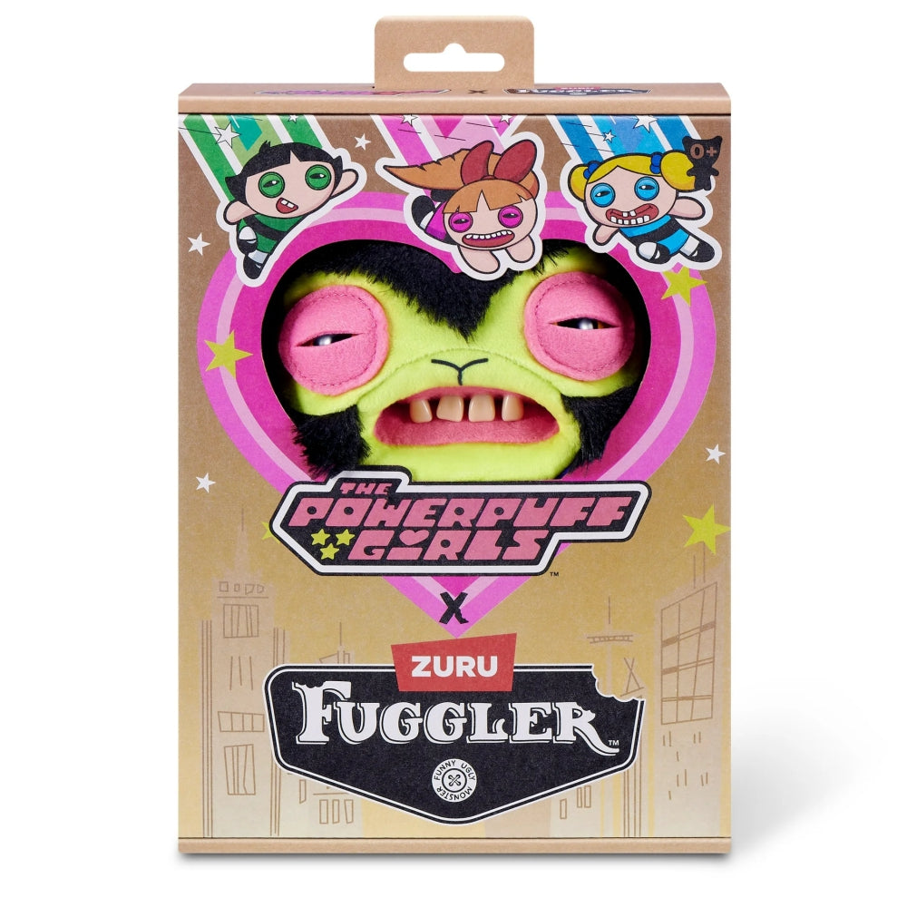 Fuggler Powerpuff Girls Mojo Jojo Plush – 9 Inch ZURU Collectible Villain Soft Toy