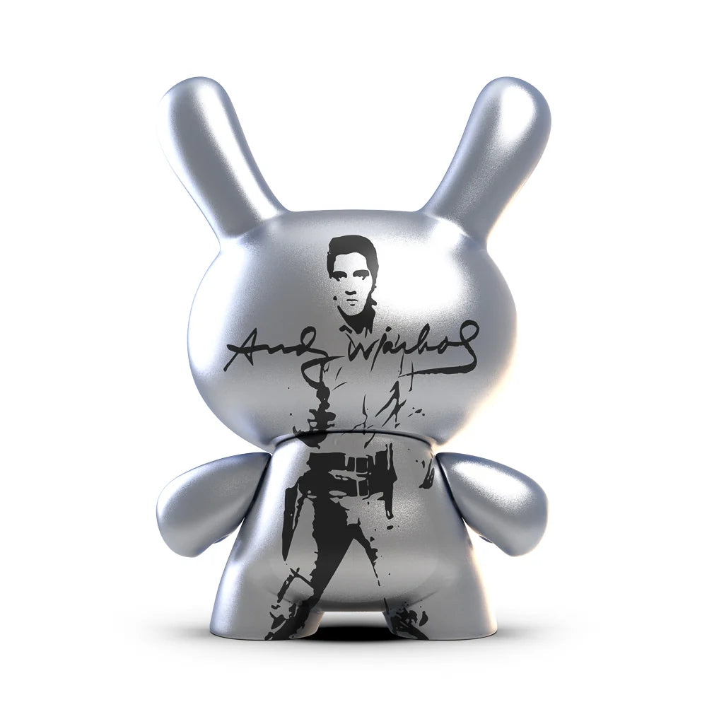 Andy Warhol 8&quot; Masterpiece Flaming Star Elvis Dunny Art Figure Limited Edition