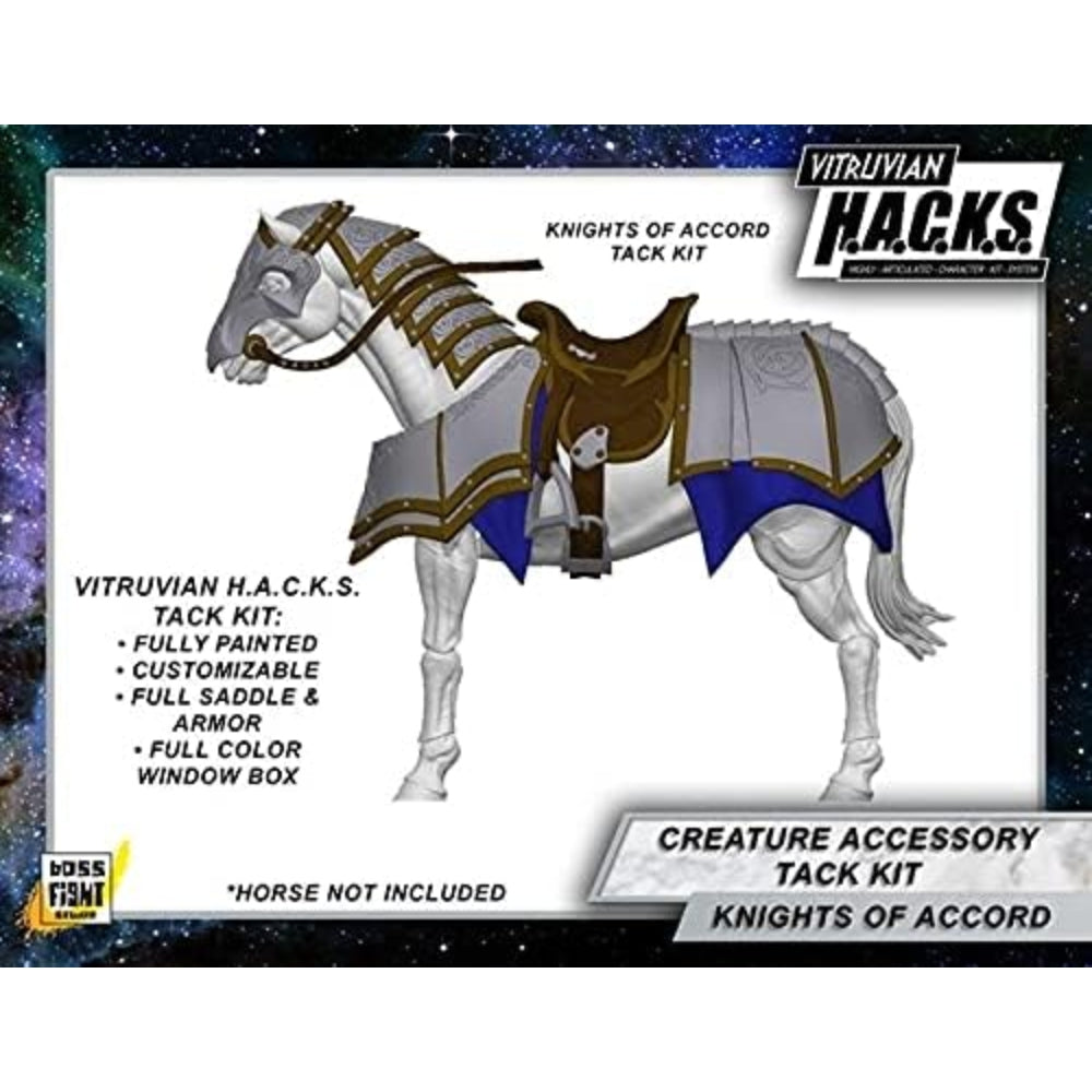 Boss Fight Studio Mighty Steeds: Knight of Accord Heavy Tack Kit