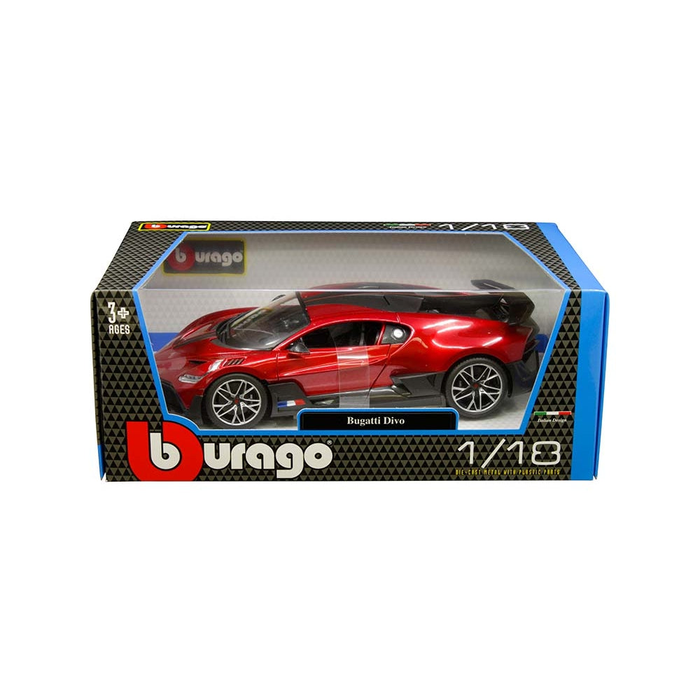 Bburago 1:18 Bugatti Divo (Red)