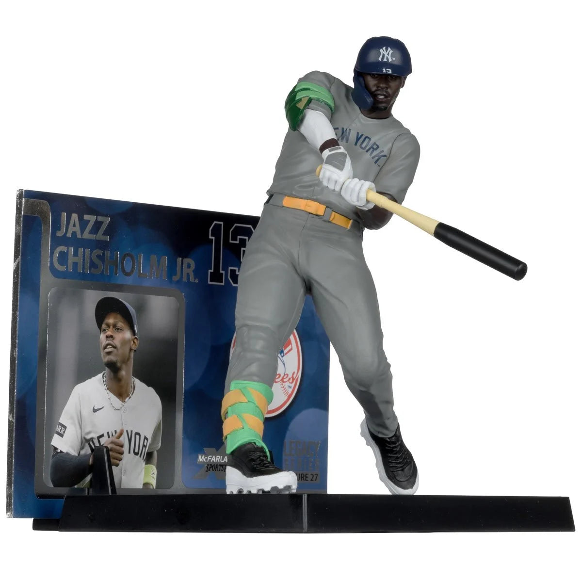 MLB SportsPicks Jazz Chisholm Jr. 7-Inch Posed Figure – New York Yankees Collectible