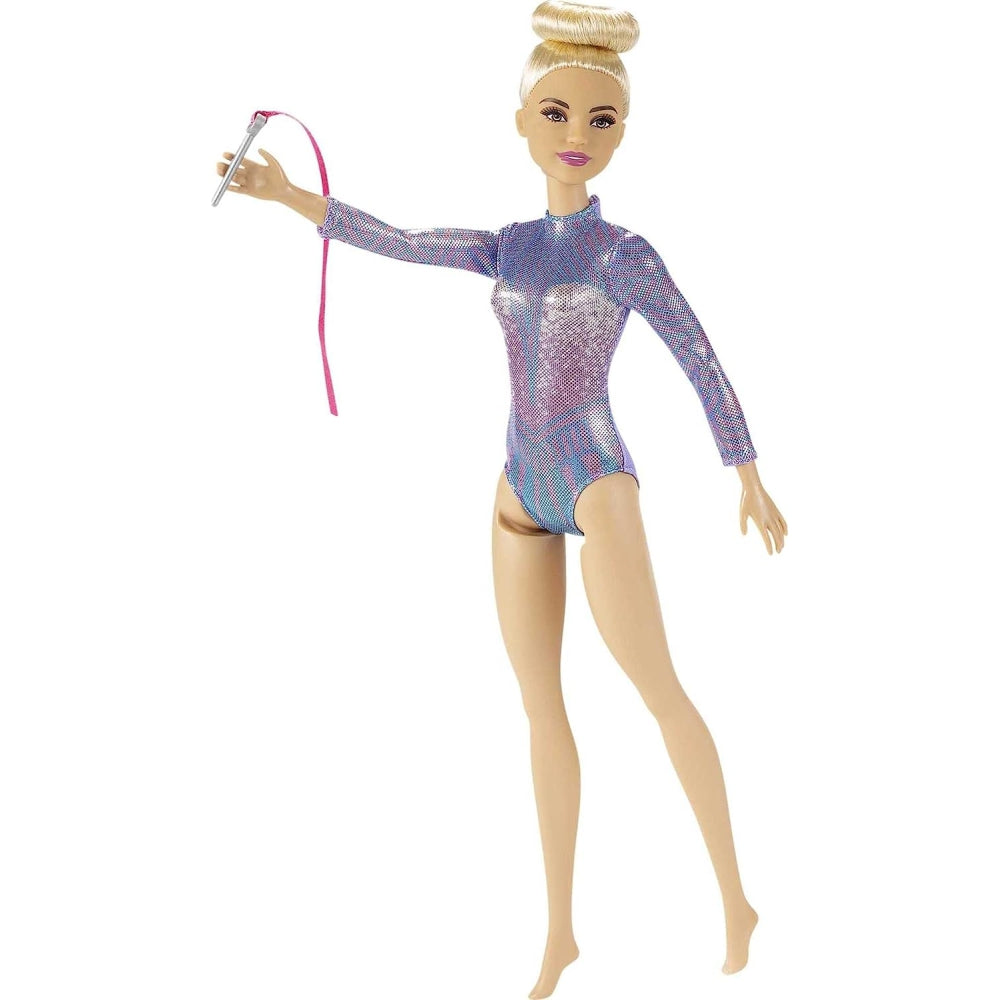 Barbie Rhythmic Gymnast Fashion Doll with Blonde Hair &amp; Brown Eyes