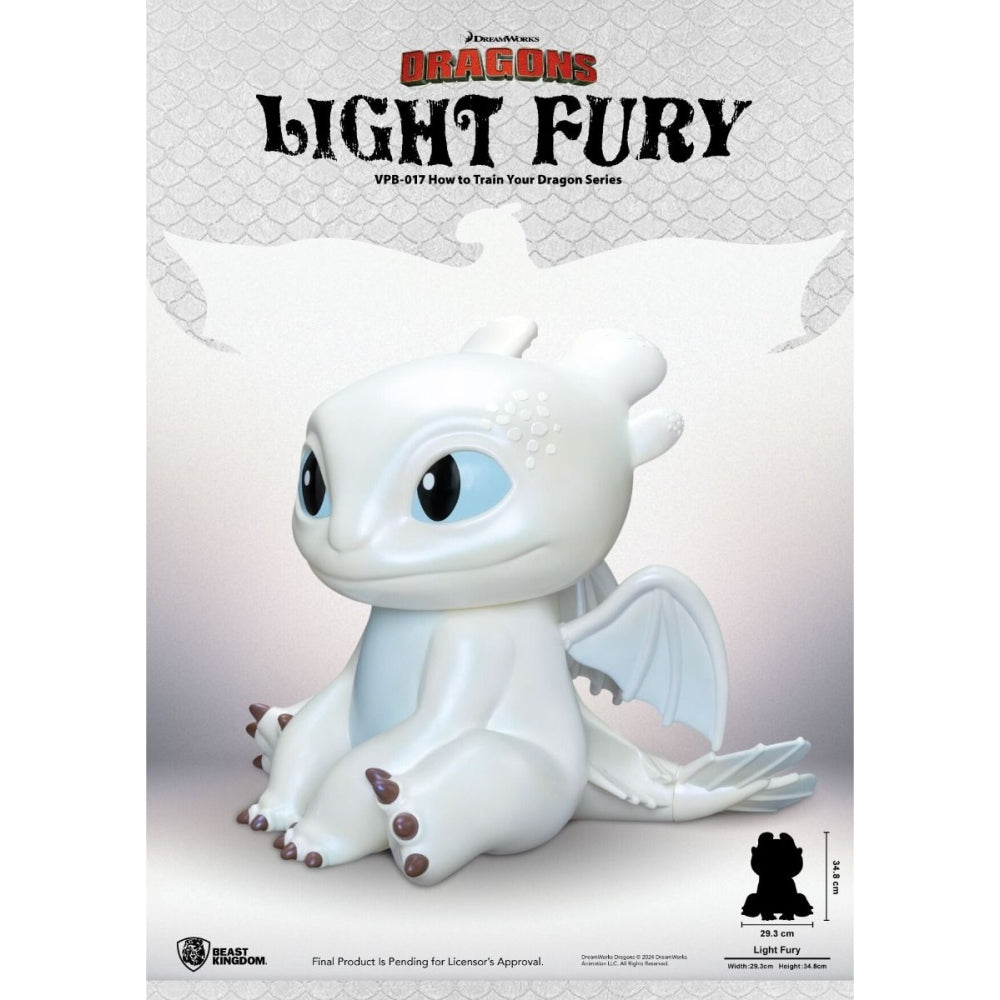 How to Train Your Dragon Series Vinyl Functional Figurines: Light Fury