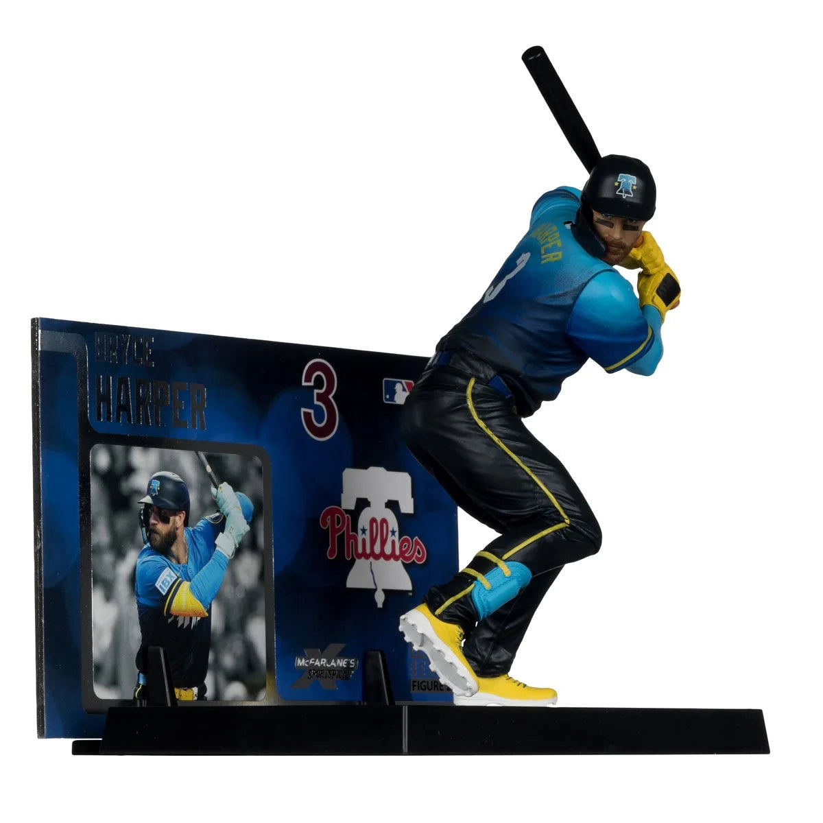 MLB SportsPicks Bryce Harper 7-Inch Posed Figure