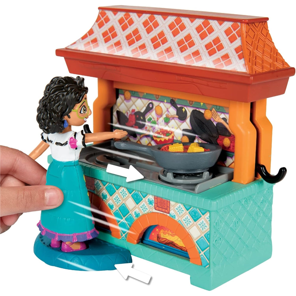 Disney Encanto Mirabel Doll Figure in Julieta&#39;s Kitchen Playset - Includes Pots &amp; Pans