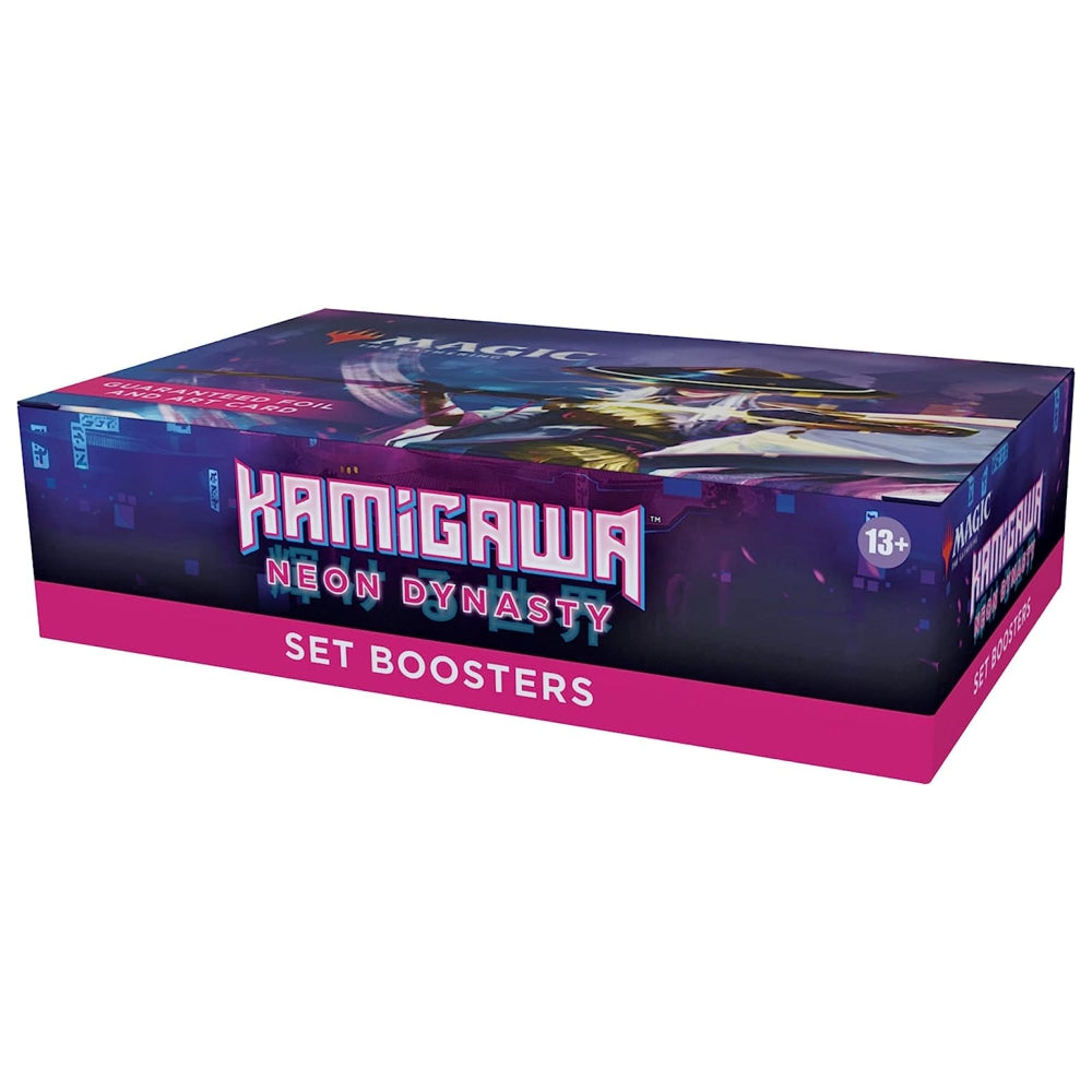 Magic The Gathering Kamigawa: Neon Dynasty Set Booster Box | 30 Packs - Retroversetoys Magic The Gathering Kamigawa: Neon Dynasty Set Booster Box | 30 Packs - Retroversetoys