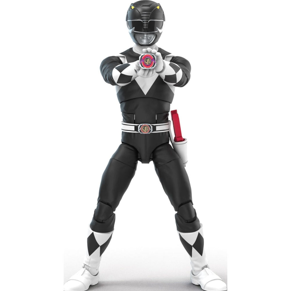 Power Rangers Lightning Collection Remastered Mighty Morphin Black Ranger 6-Inch Action Figure
