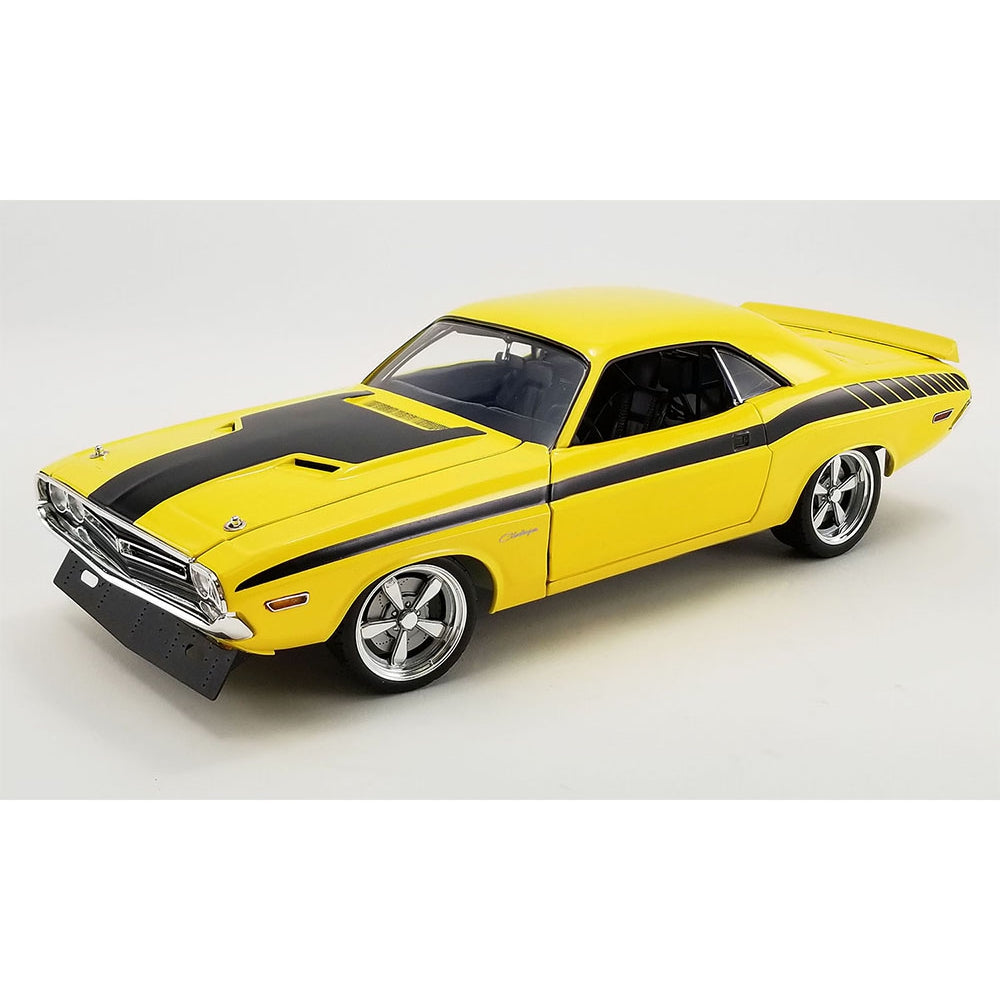ACME 1:18 1971 Dodge Challenger Trans Am Streetfighter – Chicayne (Yellow)