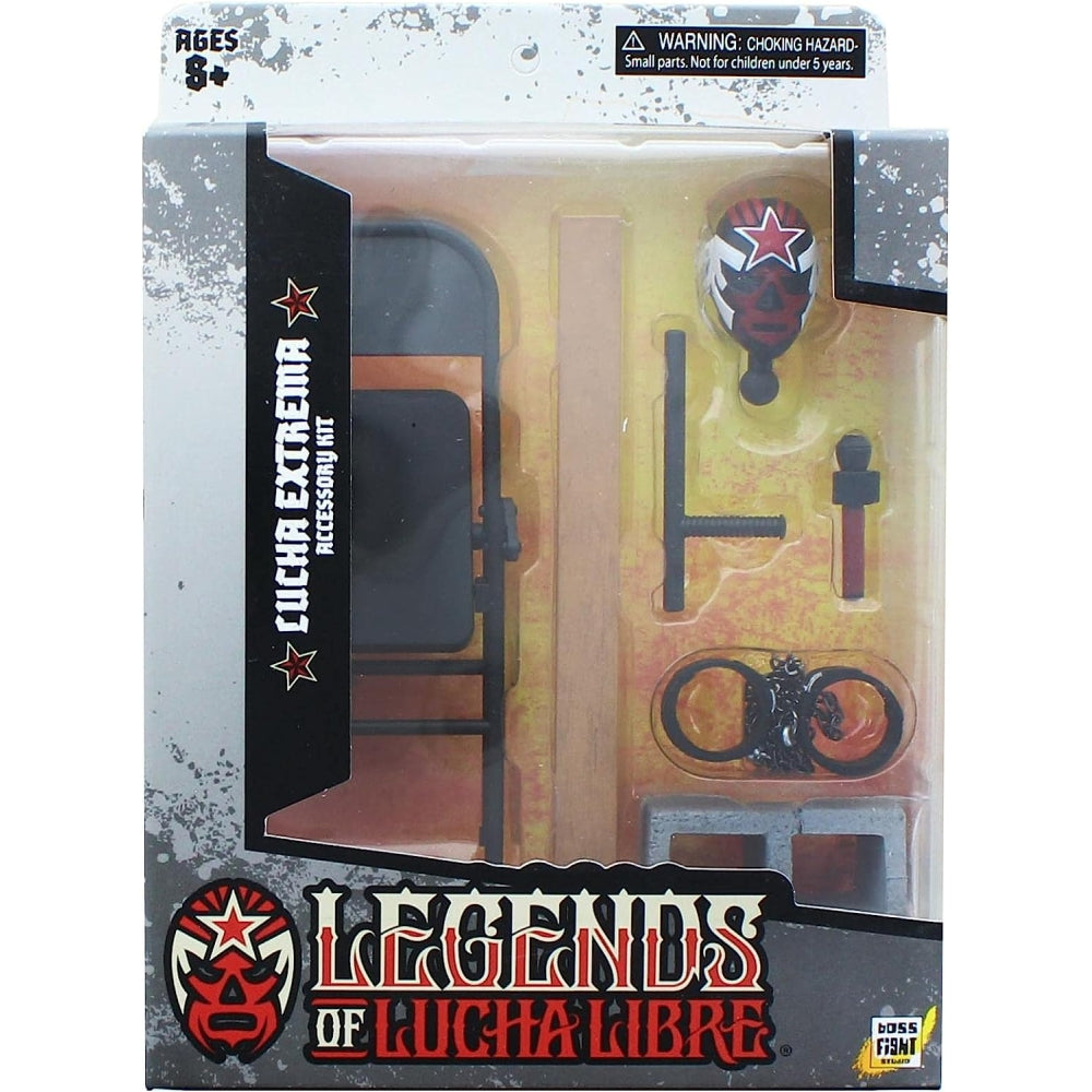 Legends Of Lucha Libre - Premium Action Figure Accessory Set - Lucha Extrema