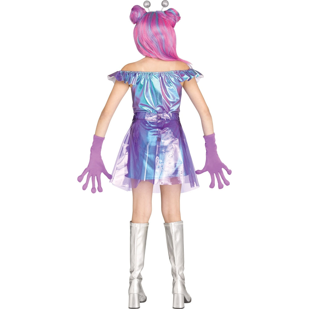 Fun World Out Of This World Alien Child Costume, 8-10