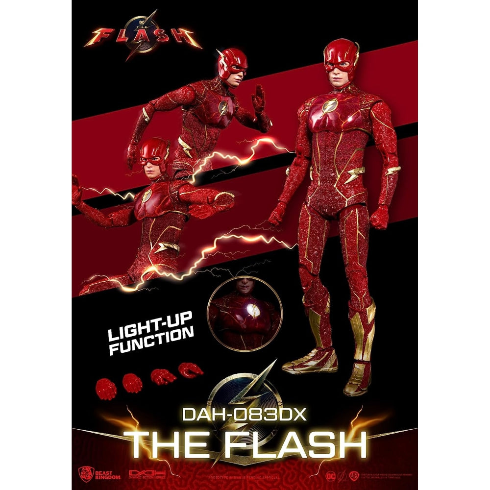 Beast Kingdom The Flash (2023): The Flash DAH-083DX Dynamic Deluxe Action Figure