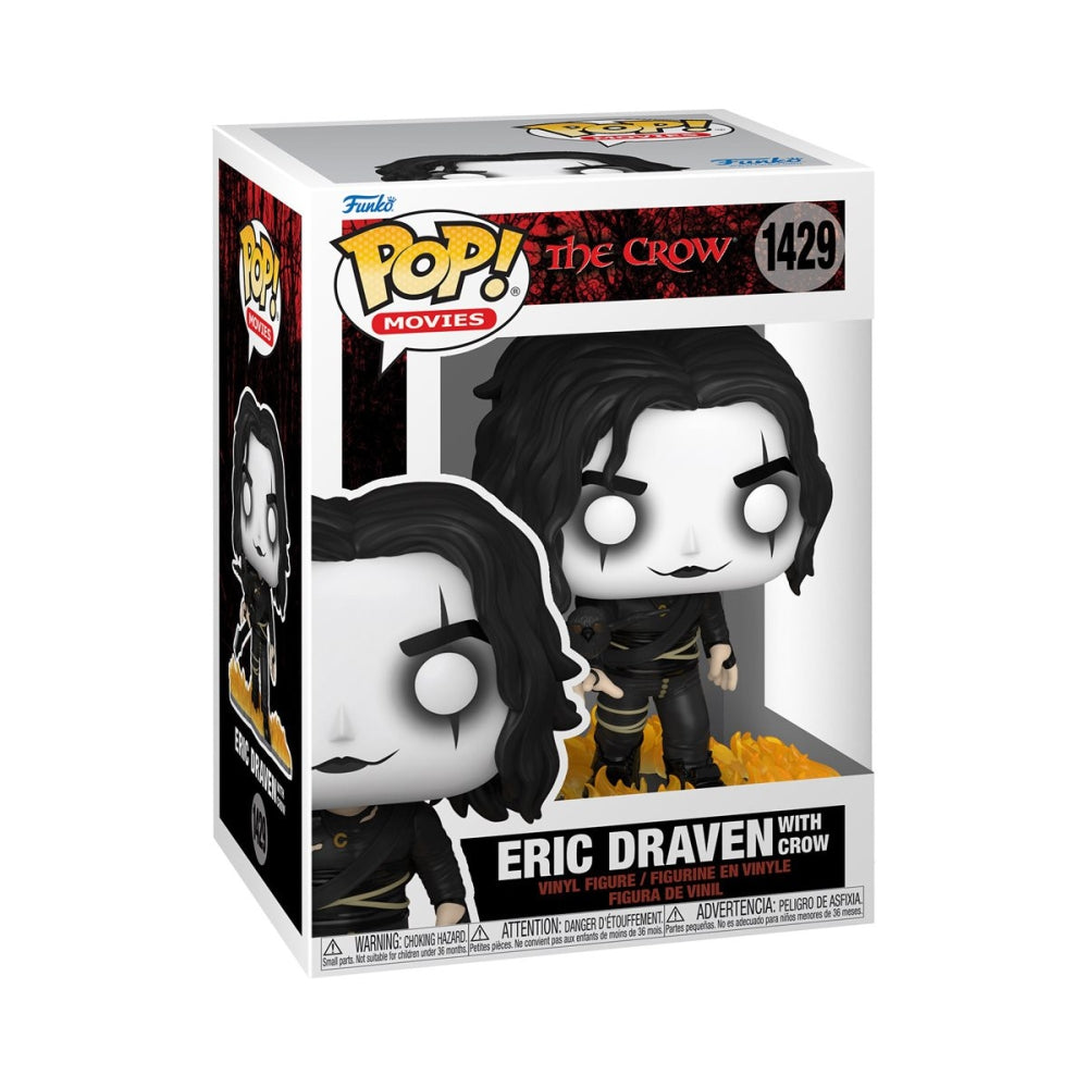 The Crow Eric Draven with Crow Funko Pop! Vinyl Figure