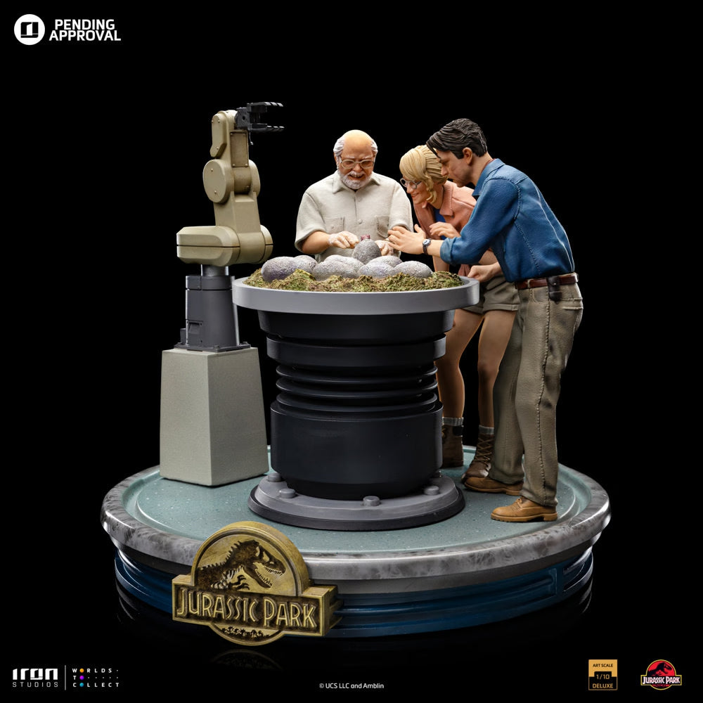 Statue Dino Hatching Deluxe - Jurassic Park - Art Scale 1/10