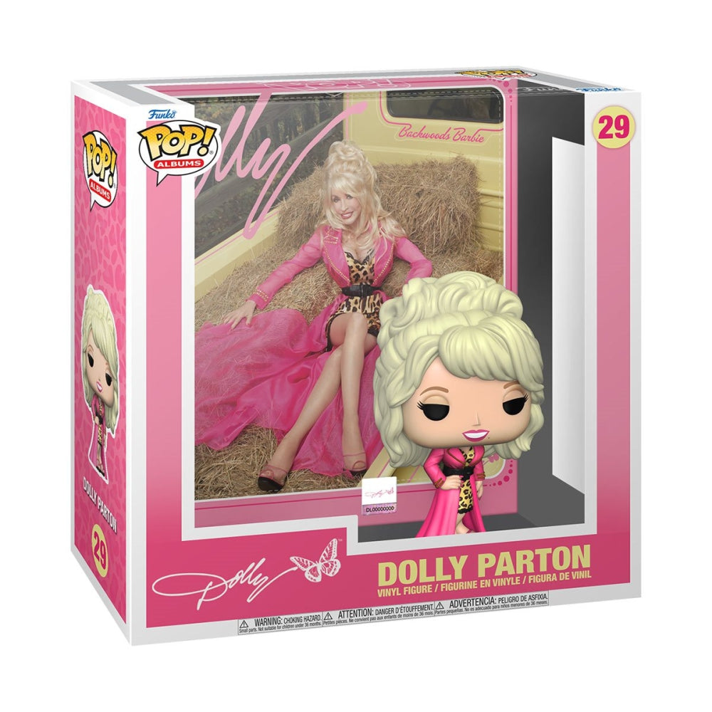 Dolly Parton Backwoods Barbie Funko Pop! Album Figure #29 with Case
