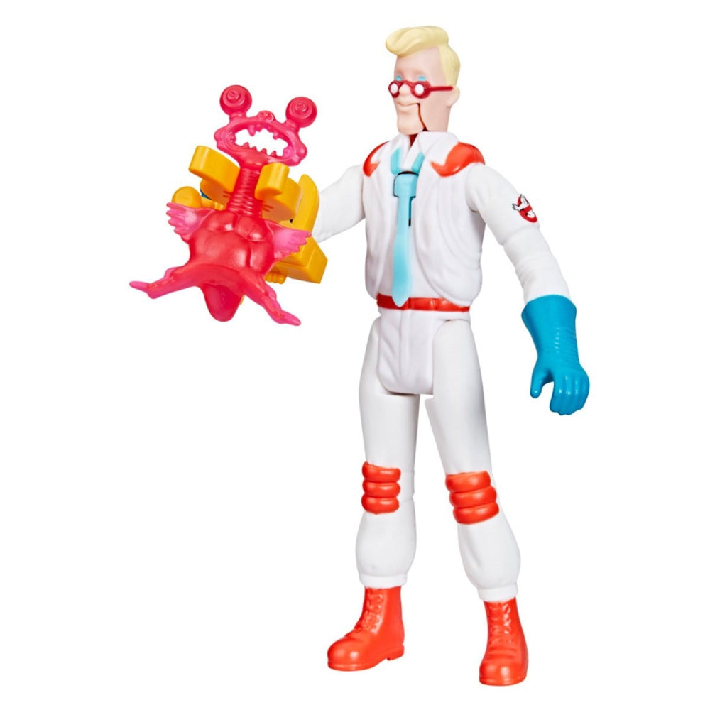 The Real Ghostbusters Fright Features Egon Spengler with Soar Throat Ghost 5-Inch Action Figure