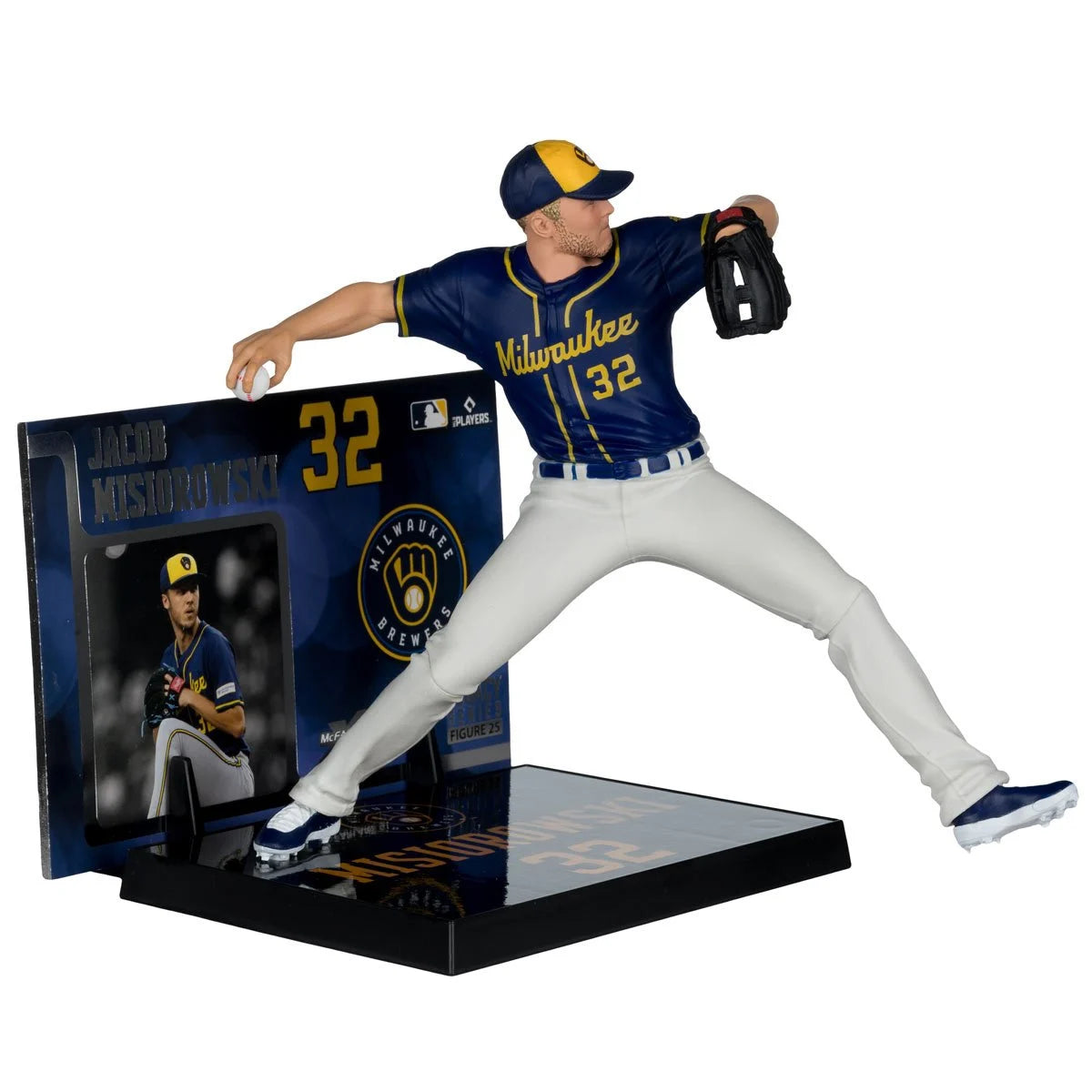 Jacob Misiorowski Brewers 7-Inch Figure – MLB SportsPicks McFarlane Pitching Collectible