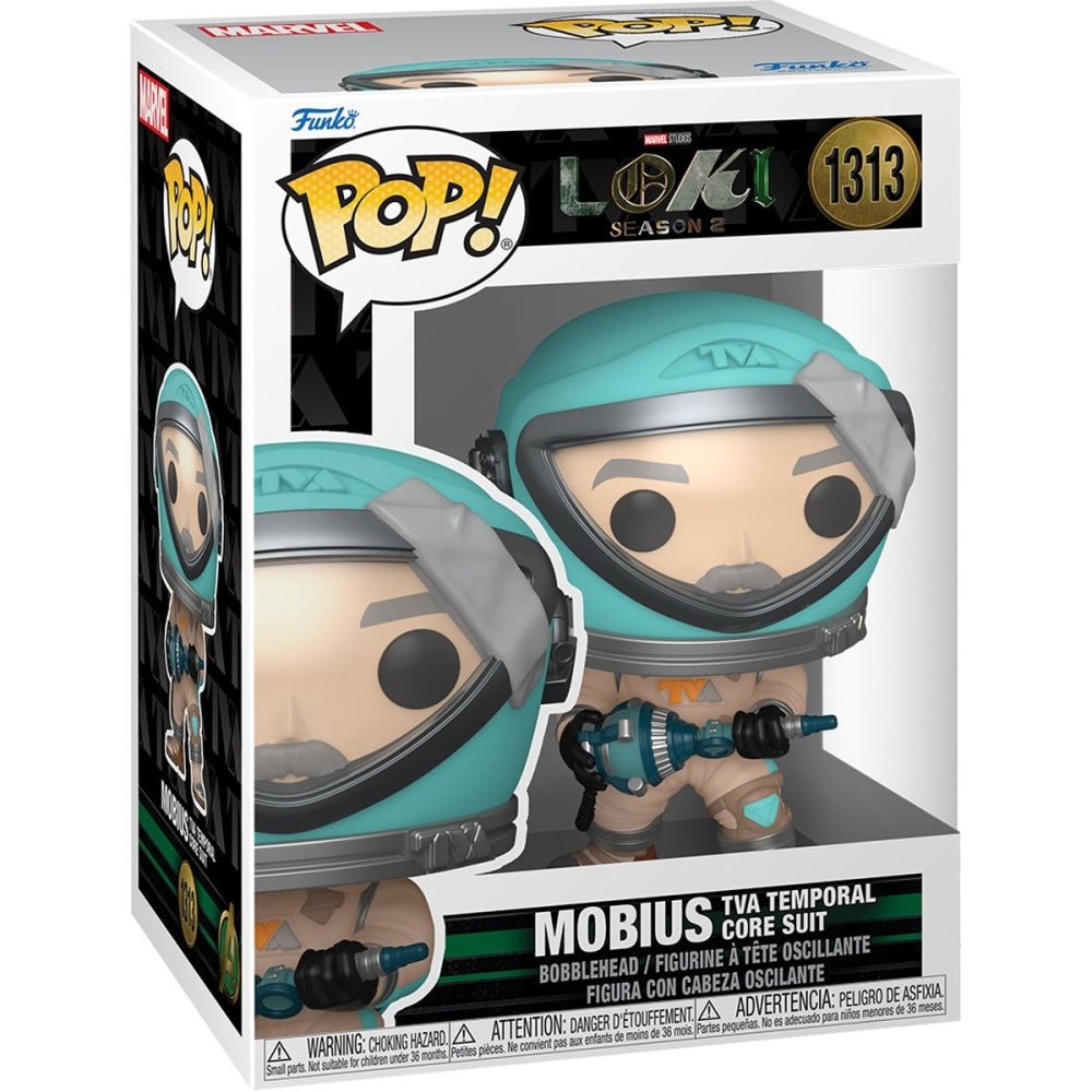 Loki Season 2 Mobius TVA Temporal Core Suit Funko Pop! Vinyl Figure