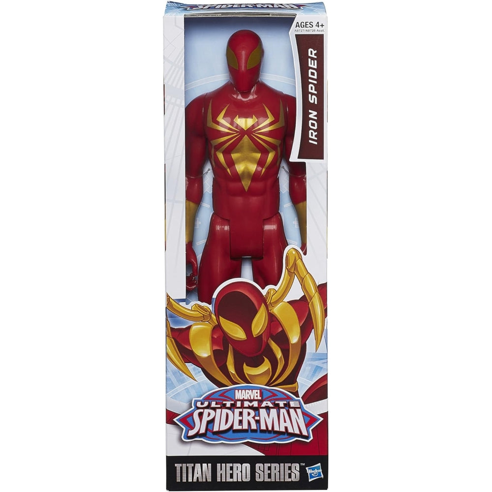 Marvel Ultimate Spider-Man Titan Hero Series Iron Spider Figure - 12 Inch
