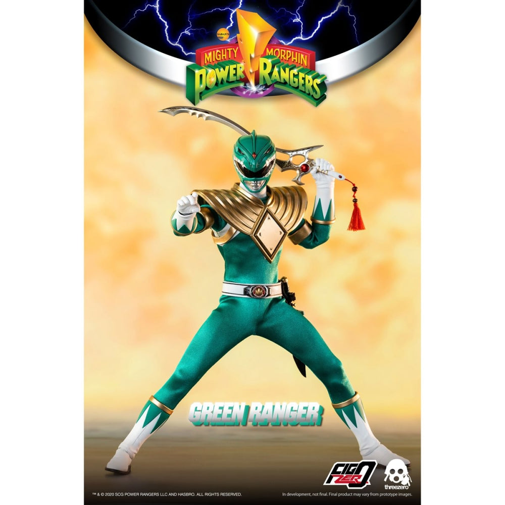 Mighty Morphin Power Rangers Green Ranger FigZero 1:6 Scale Action Figure