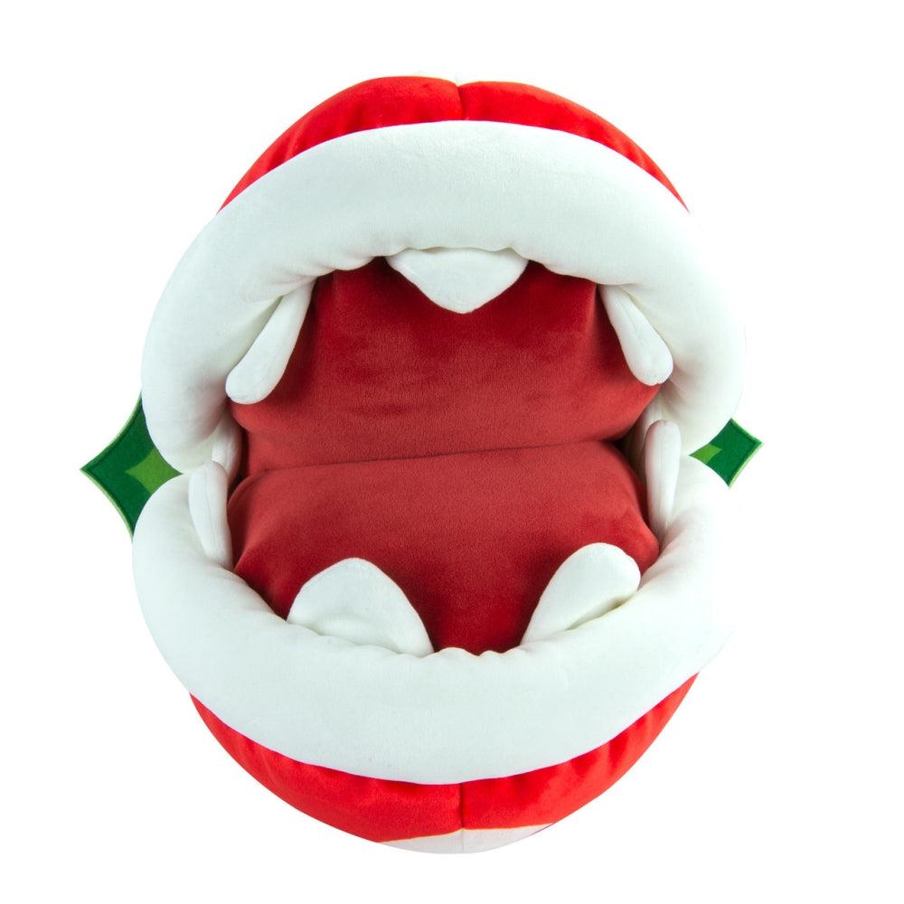 Club Mocchi- Mocchi- Super Mario™ Piranha Plant Mega Plush Stuffed Toy, 15 inch