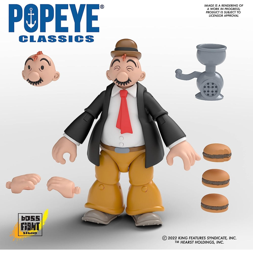 Popeye Classics Action Figure: J. Wellington Wimpy