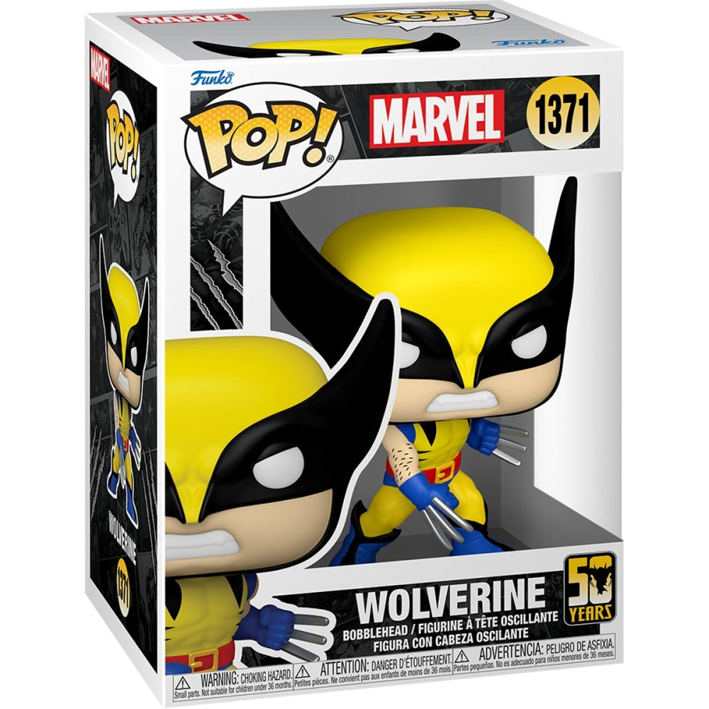 Wolverine 50th Anniversary Wolverine (Classic) Funko Pop! Vinyl Figure