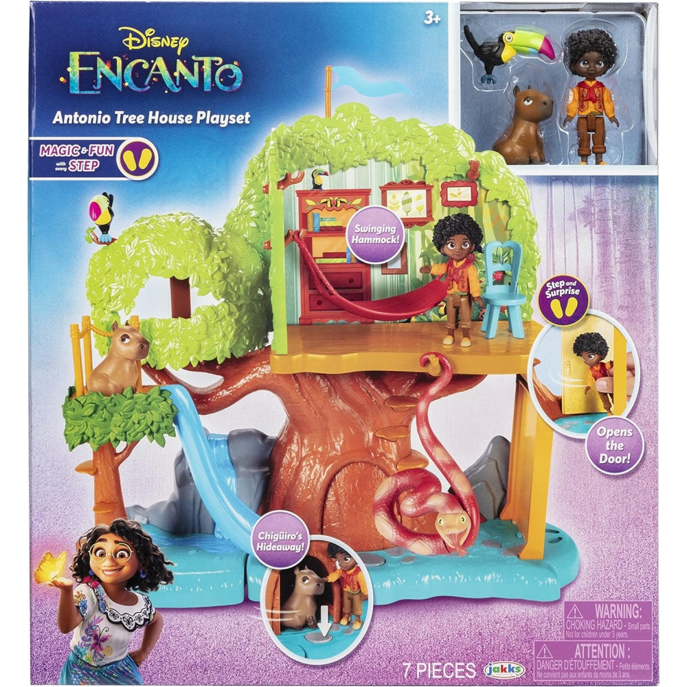 Disney Encanto Antonio&#39;s Tree House Playset with Antonio Doll Figure &amp; Animal Friends
