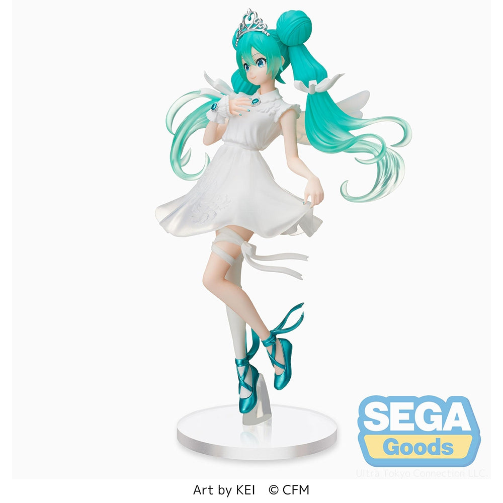 Hatsune Miku Series SPM Figure &quot;Hatsune Miku 15th Anniversary&quot; KEI Ver.