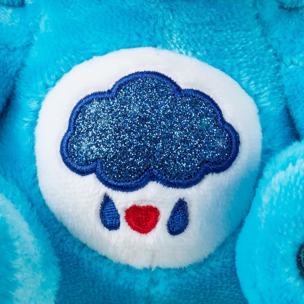 Care Bears x Hello Kitty Badtz-Maru as Grumpy Bear Plush 8” – Fun-Size Soft Stuffed Animal Toy (Ages 4+)