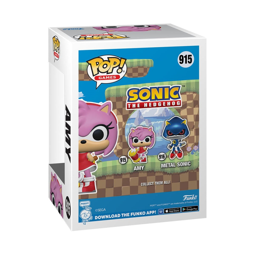 Sonic the Hedgehog Amy Funko Pop! Vinyl Figure #915