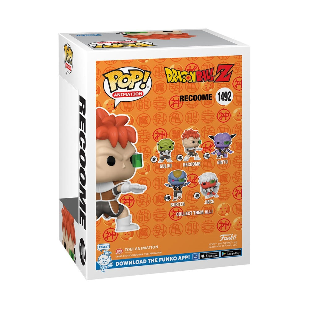 Dragon Ball Z Recoome Funko Pop! Vinyl Figure