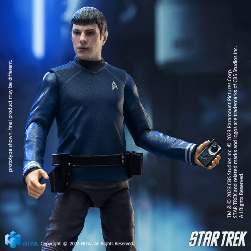 HIYA Toys Mini Series 1/18 Scale 4 Inch STAR TREK 2009 Spock Action Figure